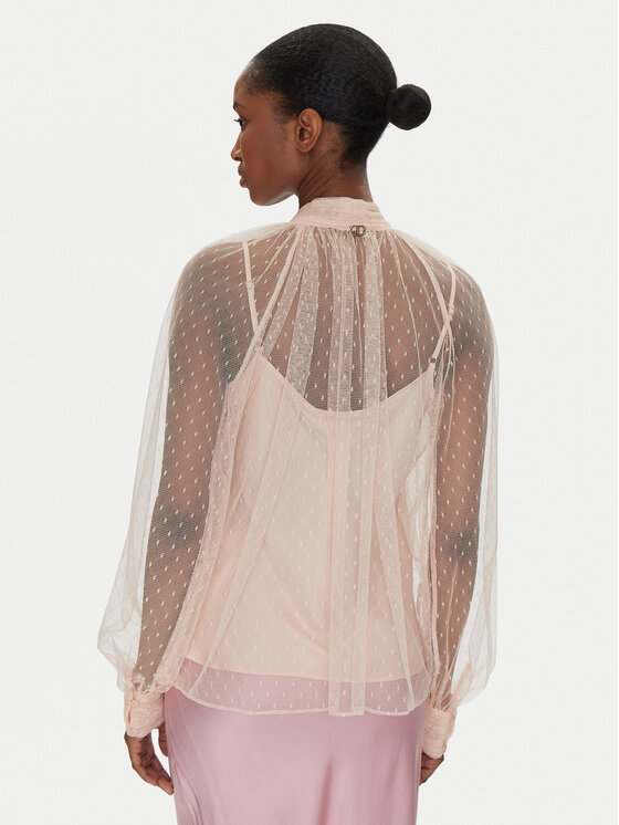 TWINSET TWINSET Блузка 251TP2514 Рожевий Loose Fit