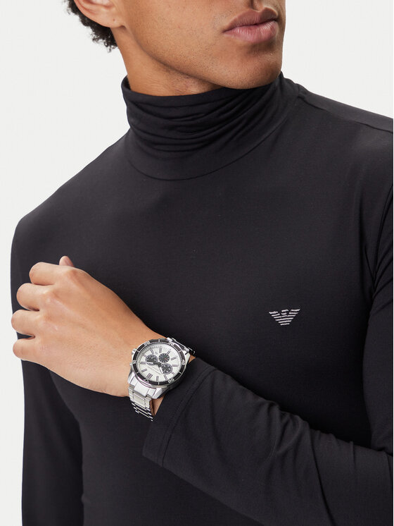Armani Exchange Armani Exchange Sat Spencer AX1969 Srebrna
