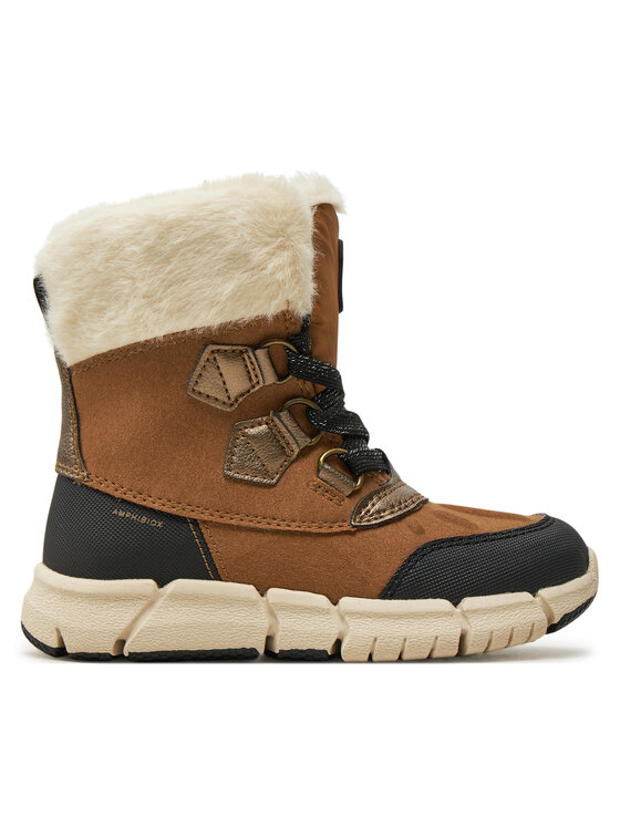 Geox Geox Čizme za snijeg J Flexyper Girl B Ab J46APA 0AU50 C6175 M Smeđa