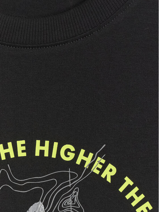 4F 4F T-Shirt TREKKING Czarny Regular Fit