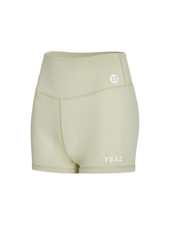 Yeaz Yeaz Szorty sportowe CELEB Zielony Slim Fit