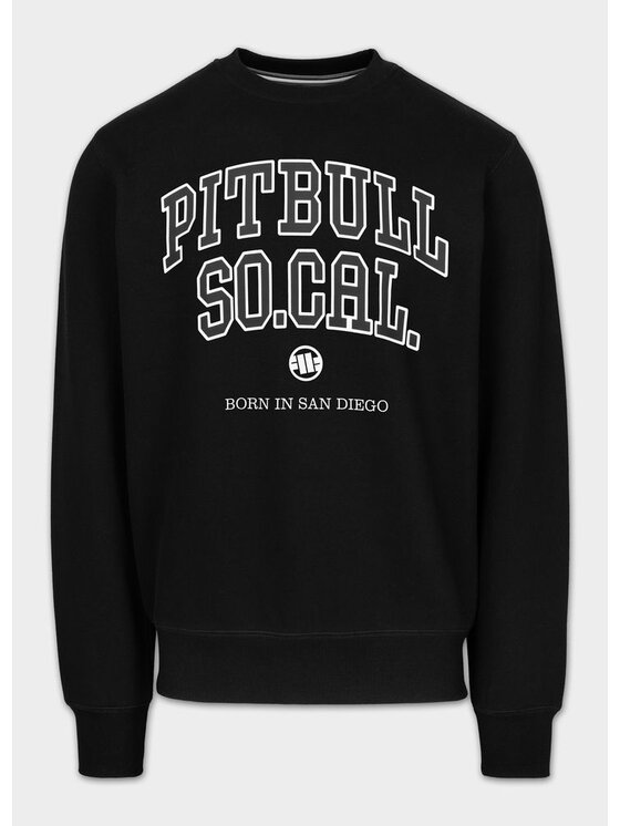 PITBULL PITBULL Bluza SO CAL Czarny Regular Fit
