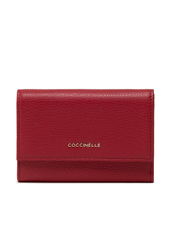 Portofel Mare de Damă Coccinelle MW5 Metallic Soft E2 MW5 11 66 01 Roșu