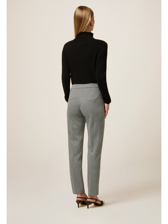 Oltre Oltre Pantaloni di tessuto P037R108941N0S1 Grigio Regular Fit