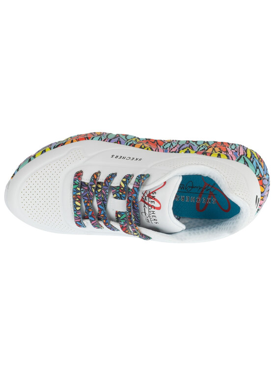 Skechers Skechers Sneakersy Uno Lite - Subtle Love Biały
