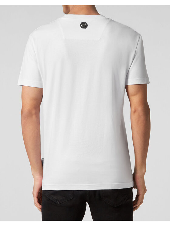 PHILIPP PLEIN PHILIPP PLEIN T-Shirt 1459 Bílá Regular Fit