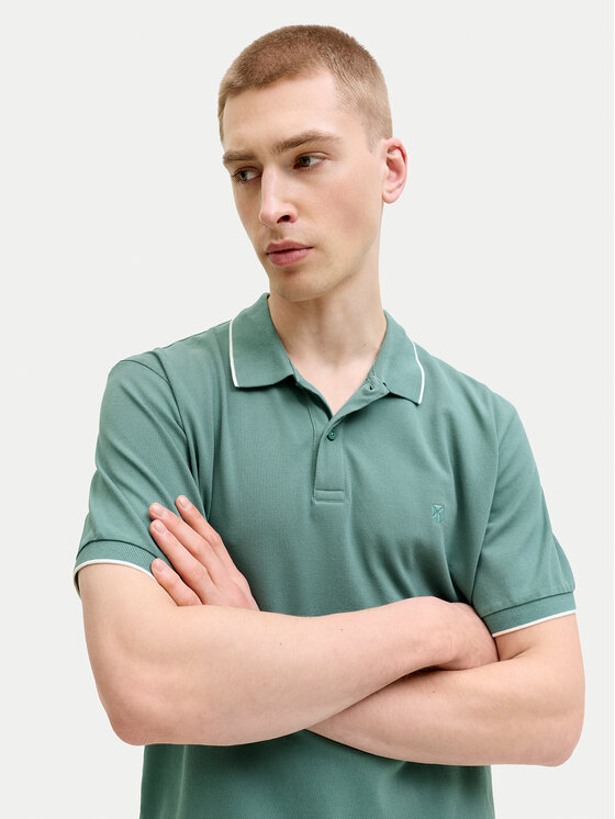 Jack & Jones Jack & Jones Poloshirt Weston 12297755 Grün Regular Fit