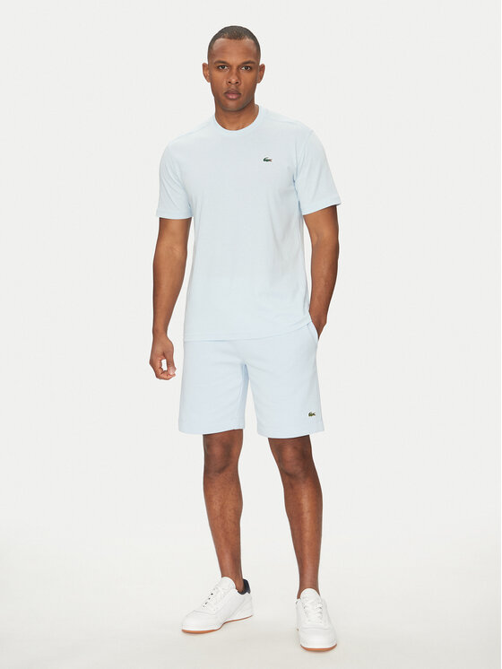 Lacoste Lacoste Szorty sportowe GH9627 Błękitny Regular Fit