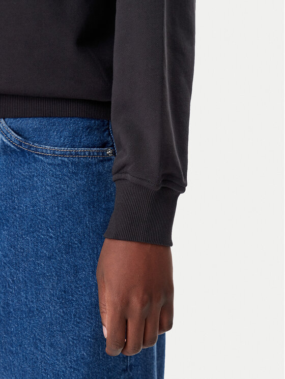 Calvin Klein Jeans Calvin Klein Jeans Pulóver Varsity J20J225579 Fekete Regular Fit
