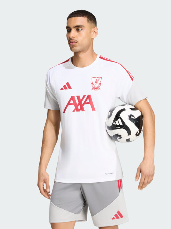 adidas adidas Koszulka techniczna 172147 Biały Slim Fit