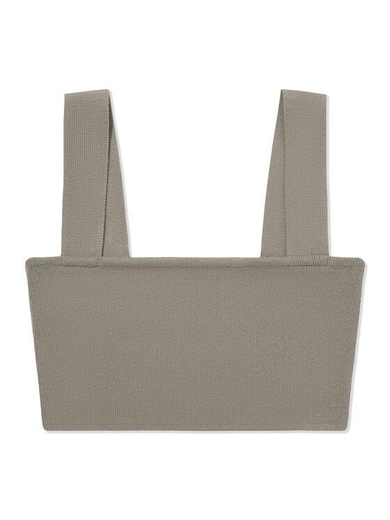 La Mania La Mania Top NEVER Grigio Classic Fit