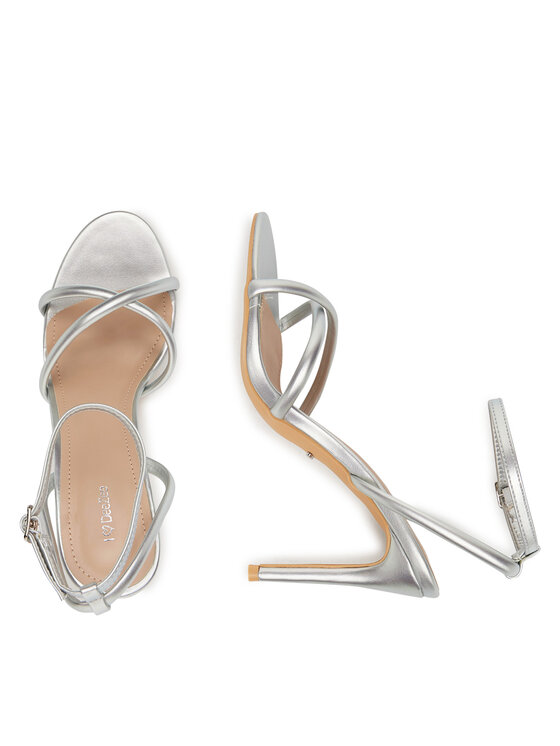 DeeZee DeeZee Sandale F89725-61 Argintiu