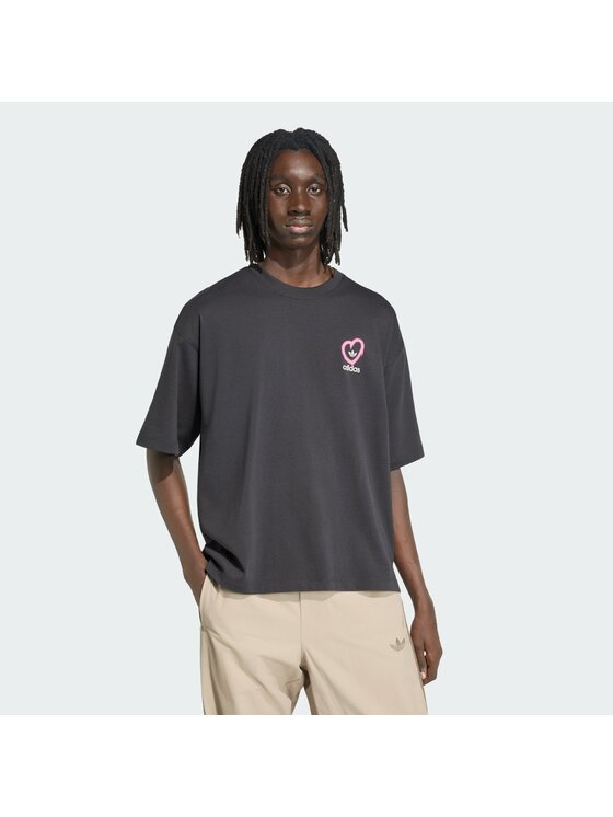adidas adidas T-Shirt 164256 Czarny Oversize