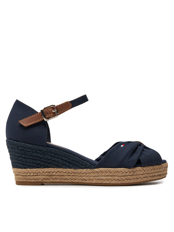 Tommy Hilfiger Tommy Hilfiger Espadrile FW0FW04785 Tamnoplava