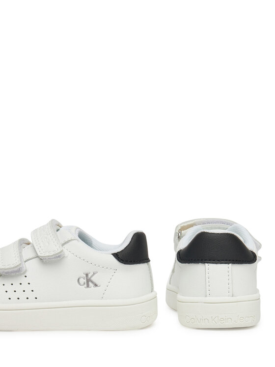 Calvin Klein Jeans Calvin Klein Jeans Sneakersy Low Cut Velcro Sneaker V1X9-82074-1355 M Biały