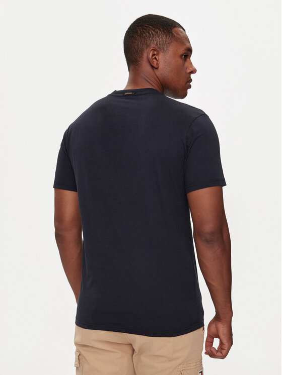 Napapijri Napapijri Тишърт S-Bollo NP0A4I3C Тъмносин Regular Fit