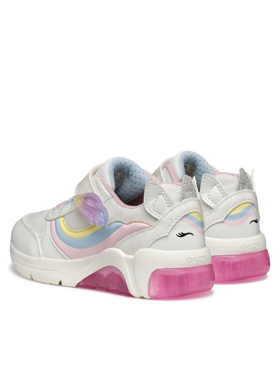Geox Geox Sneakersy J Fadinlight J55M4A 0KNGN C0653 M Biela
