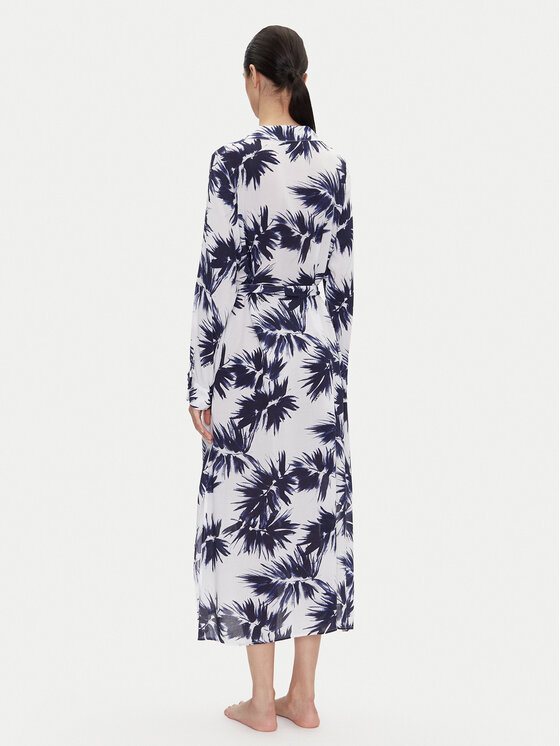 DKNY DKNY Sukienka koszulowa YI00052 Granatowy Regular Fit