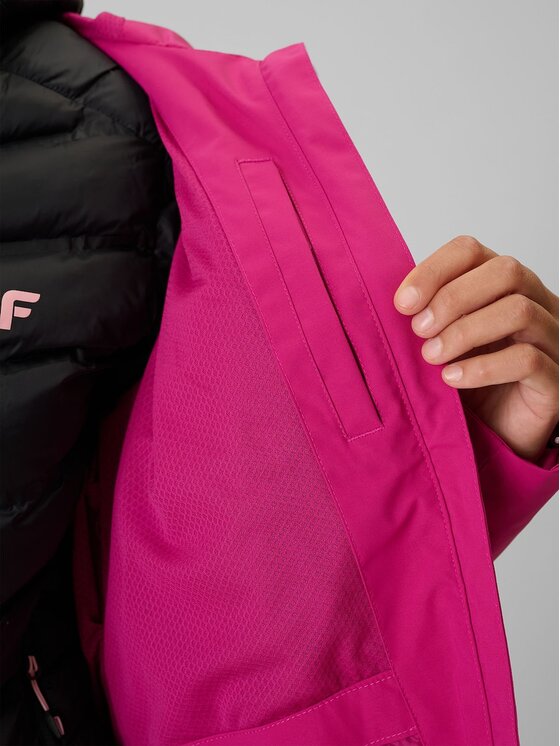 4F 4F Μπουφάν outdoor 4FRAW26TTJAF1367-54S Ροζ Regular Fit
