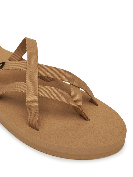 Teva Teva Šlepetės per pirštą Olowahu 6840 Ruda