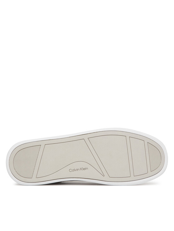Calvin Klein Calvin Klein Sneakersy Cupsole Lace Up - Lth Sue Mix HW0HW02435 Czarny