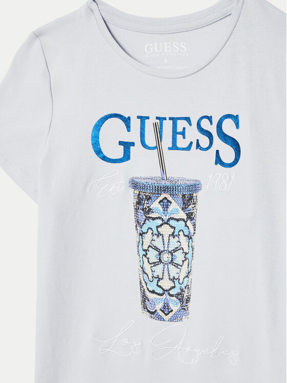Guess Guess T-särk J5GI08 K6YW4 Sinine Regular Fit