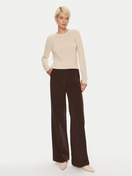 BOSS Boss Пуловер Feganasi 50492551 Жълт Regular Fit