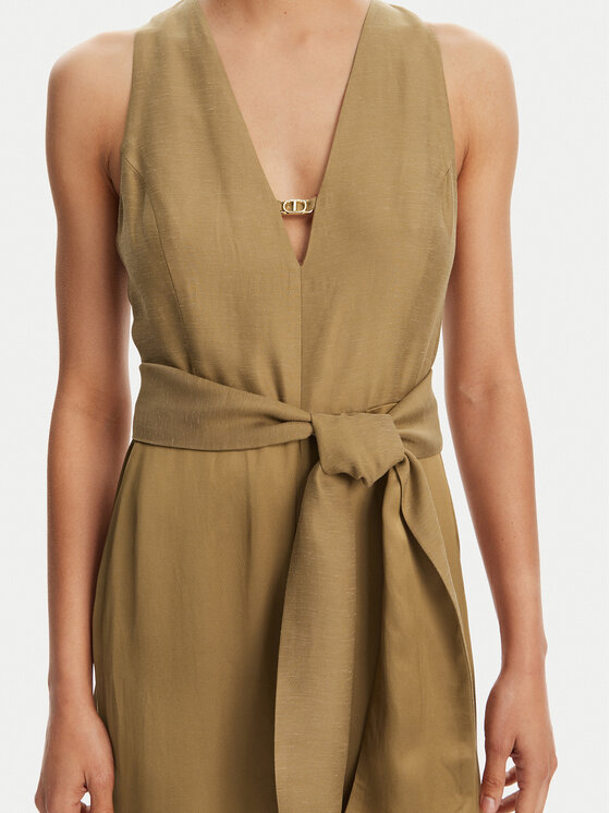 TWINSET TWINSET Jumpsuit 251TT2272 Beige Regular Fit