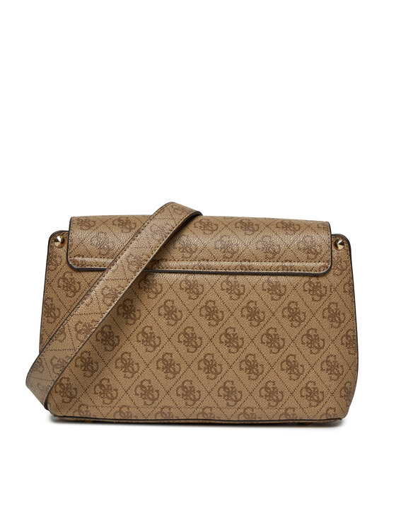 Guess Guess Дамска чанта Meridian (SG) HWSG87 78200 Кафяв