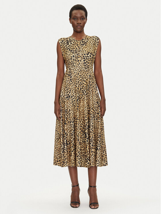 NORMA KAMALI NORMA KAMALI Kleid für den Alltag Grace KK4243PL179656 Braun Regular Fit