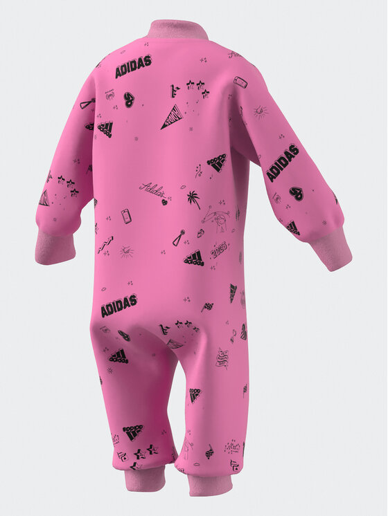 adidas adidas Kombinezon IA1558 Różowy Regular Fit