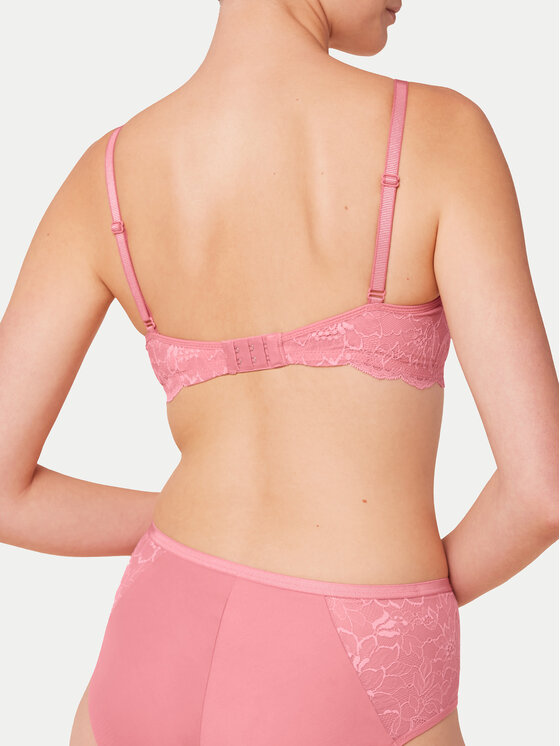 Triumph Triumph Biustonosz z fiszbiną Amourette Charm T10214458 Różowy