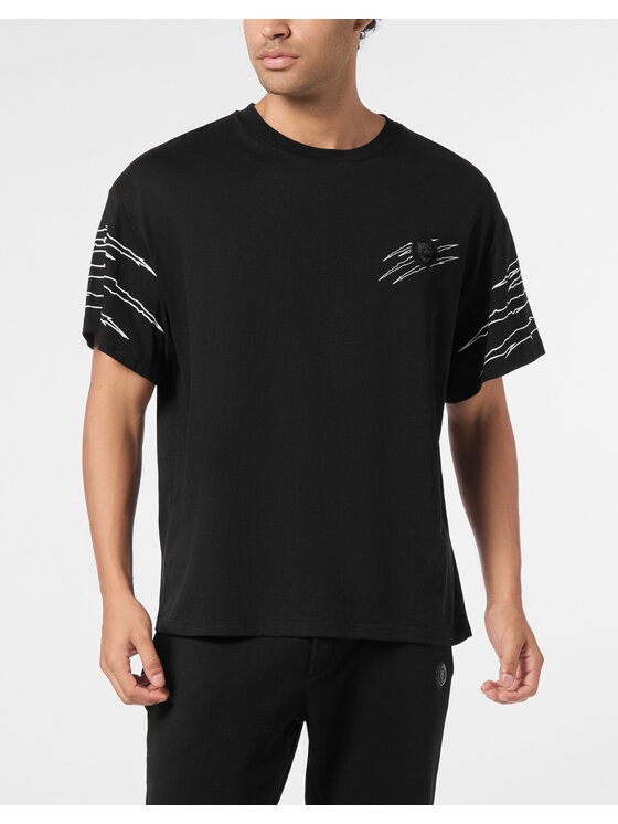 Plein Sport Plein Sport T-shirt 28487 Nero Regular Fit