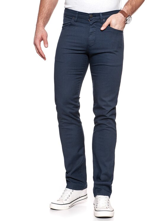 Wrangler Wrangler Pantaloni di tessuto ARIZONA Blu Straight Fit