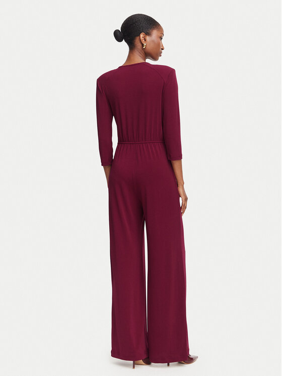 Rinascimento Rinascimento Kombinezon CFC0131091003 Bordowy Regular Fit