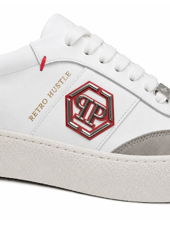 PHILIPP PLEIN PHILIPP PLEIN Sneakersy 31327 Biela