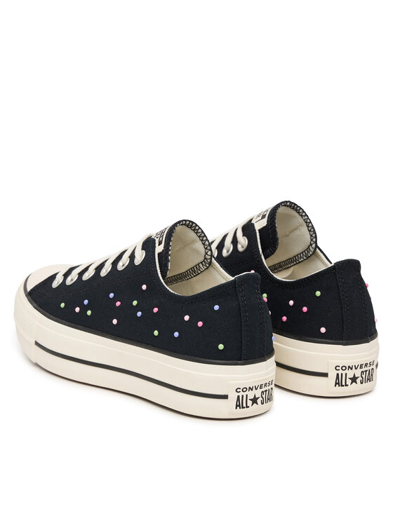 Converse Converse Trampki Chuck Taylor All Star Lift Platform Mini Studs A19141C Czarny