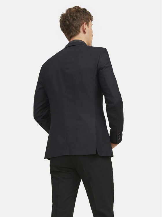 Jack&Jones Jack&Jones Zakó Solaris 12141107 Fekete Slim Fit