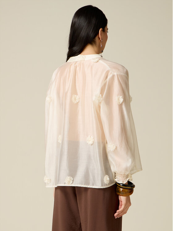 Oltre Oltre Camicia 5094J000933N011 Bianco Regular Fit