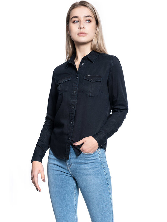 Lee Lee Camicia REGULAR WESTERN SHIRT Blu Regular Fit