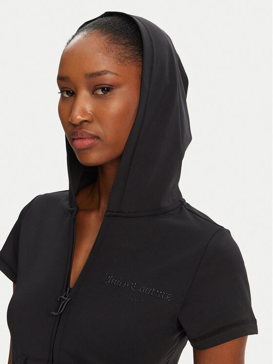 Juicy Couture Juicy Couture Mikina Active JCSAS125402 Černá Slim Fit