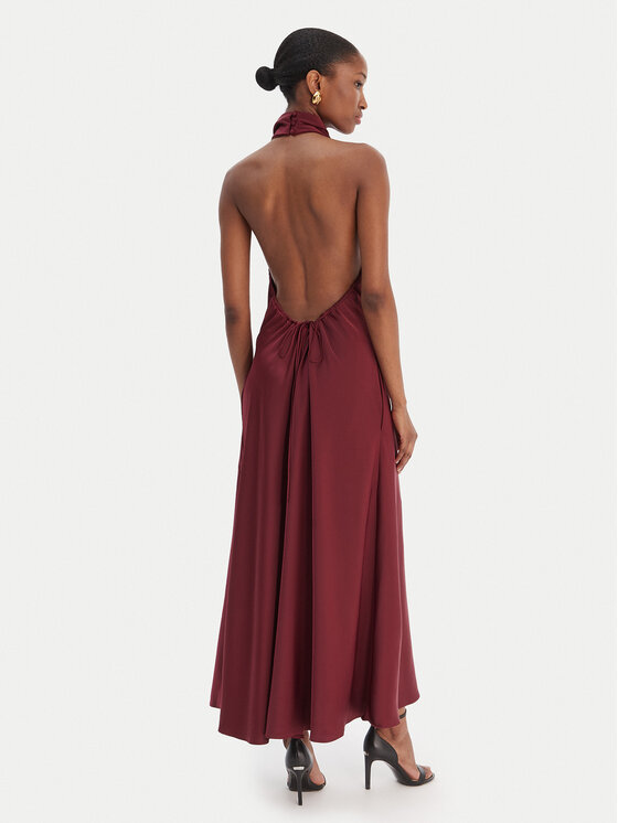 Bardot Bardot Sukienka koktajlowa Delphina 60247DB Bordowy Regular Fit