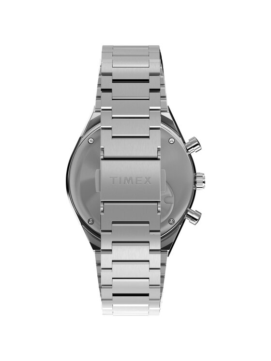 Timex Timex Zegarek TW2Y88600 Srebrny
