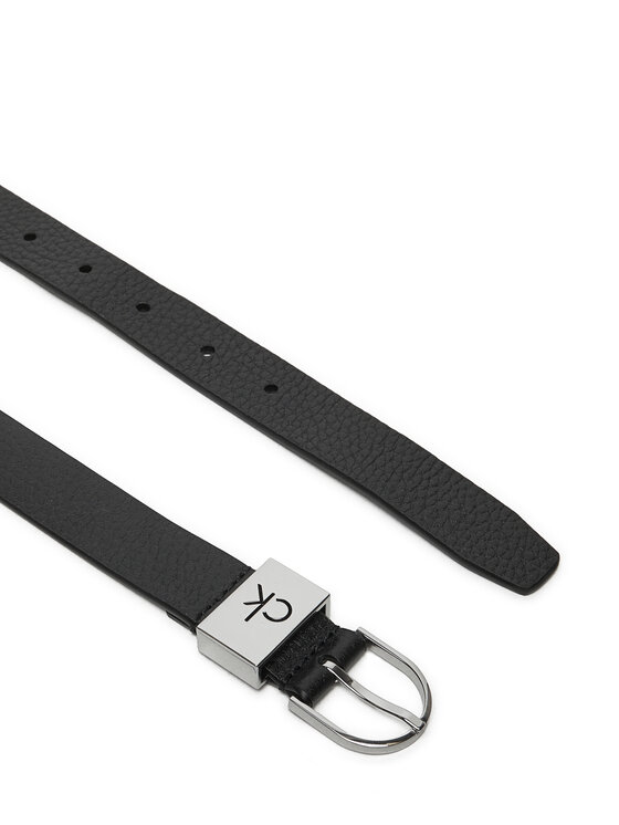 Calvin Klein Calvin Klein Moteriškas Diržas Ck Loop Thin Round Buckle 2.5 K60K612856 Juoda