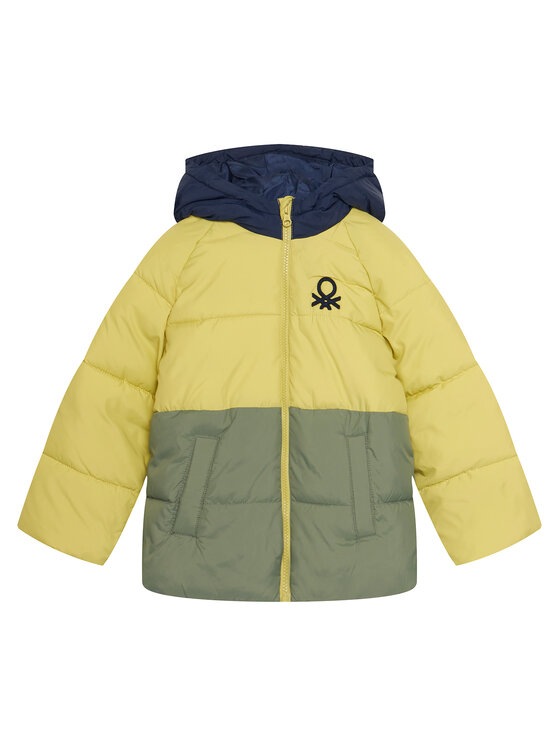 United Colors Of Benetton United Colors Of Benetton Зимно яке 2WU0GN02W Цветен Regular Fit