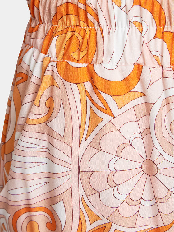 Melissa Odabash Melissa Odabash Pantaloni di tessuto Olivia CR Arancione Relaxed Fit