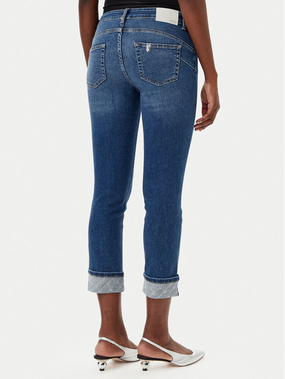 Liu Jo Liu Jo Traperice UA5006 D4615 Plava Skinny Fit