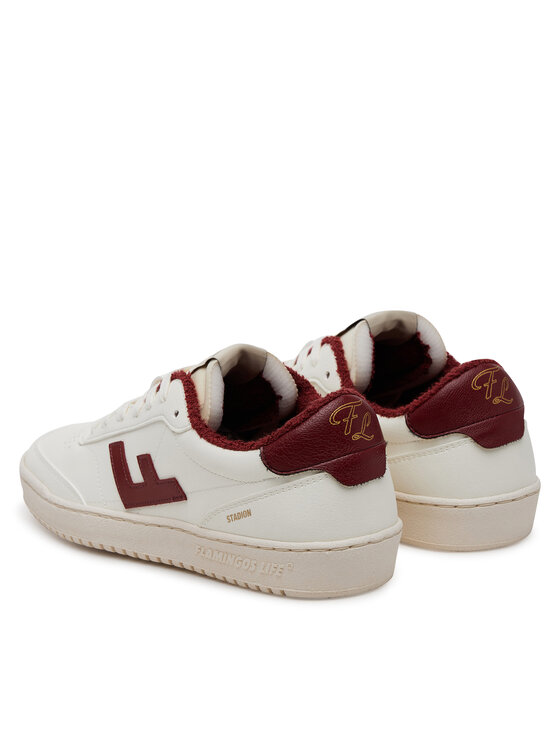 Flamingos Life Flamingos Life Sneakers Stadion Alb