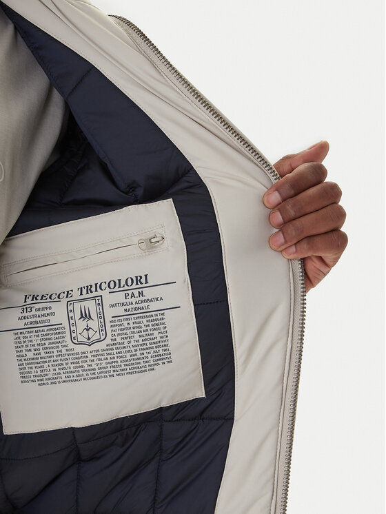 Aeronautica Militare Aeronautica Militare Bomber striukė 252AB3026UCT03264 Smėlio Regular Fit