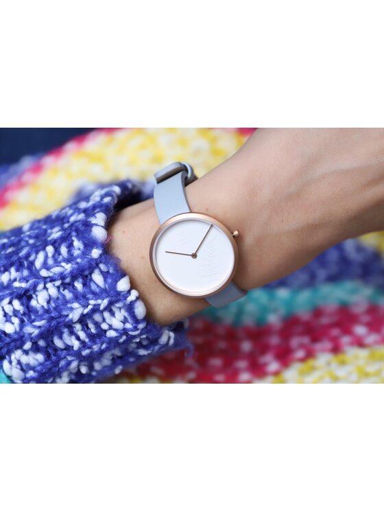 Obaku Obaku Hodinky V219LXVHRL Modrá